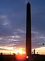Sergeant Floyd Monument, sunset