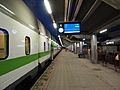 Train from Helsinki to Kolari stopping at Tampere
