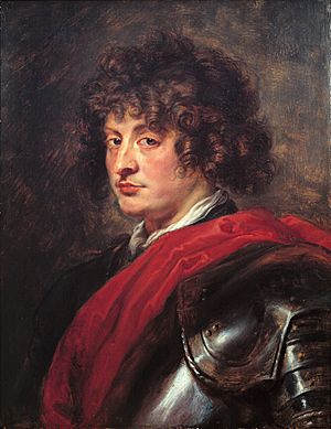 Young man in armor, by Peter Paul Rubens.jpg