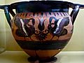AGMA Black-figured column krater with swans P24943