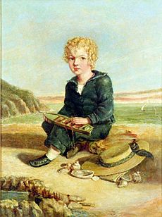 Arthur Godley painting, 1851