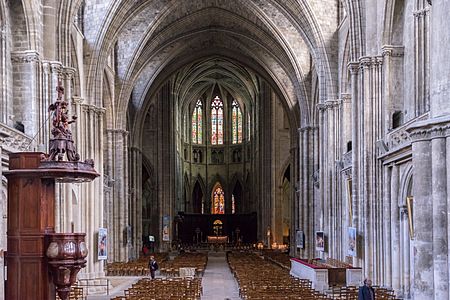 Bordeaux - Cathédrale St André - Nef