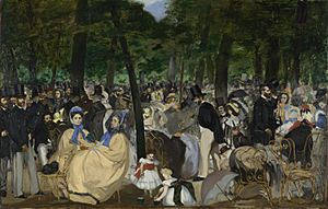 Edouard Manet Music in the Tuileries 1862
