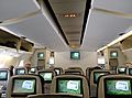 Interior of EVA Air Boeing 777