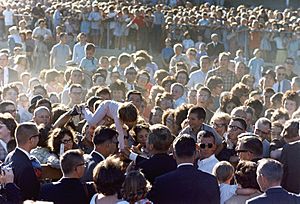 JFK greets crowd in Billings 1963-09-25