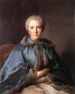Jean-Marc Nattier, The Comtesse de Tillières (1750; before retouching) - 01