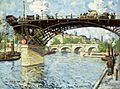 Jonas Lie - View of the Seine (1909)