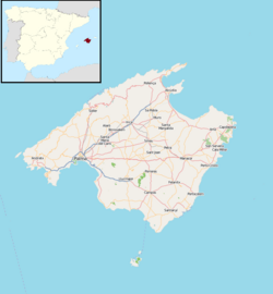 Escorca is located in Majorca