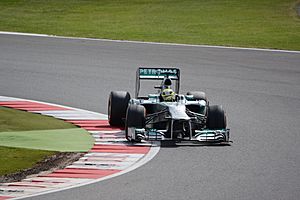 Nico Rosberg 2013 Britain FP3