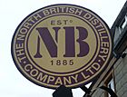 North British Distillery Company Ltd. sign