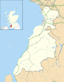 Churchill Barracks is located in South Ayrshire