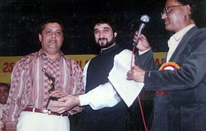 Thakur Doultani with Nadeem Saifee (Nadeem Shravan fame)