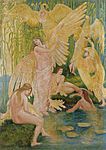 The Swan Maidens by Walter Crane 4