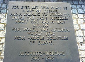 Auschwitz-Birkenau memorial