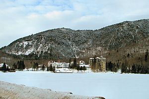 The Balsams, a resort hotel in Dixville Notch and the site of the "midnight vote"
