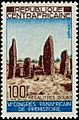 Bouar Megaliths stamp