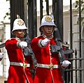 Changing of the Guard duo - Royal Gibraltar Regiment