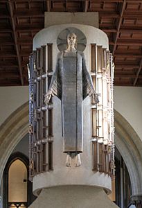 Epstein's Christ in Majesty - Llandaff Cathedral (2995951423)