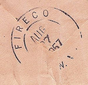 Fireco West Virginia Postmark