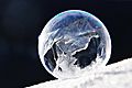Frozen Ice Bubble