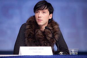Johnny Weir @ Olympic Athletes Village - Vancouver British Columbia (4390886361)