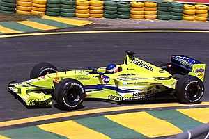 Mazzacane en Minardi F1 2000