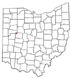 Location of Lakeview, Ohio
