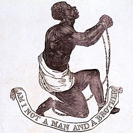 Official medallion of the British Anti-Slavery Society (1795)