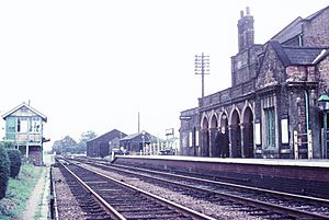 Chatteris railway station (1960s) 03
