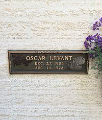 Oscar Levant Grave