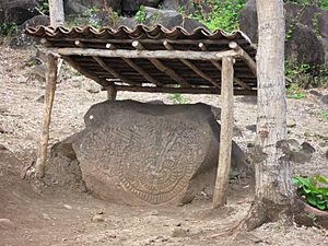 Petroglyph on Ometepe