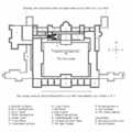Plan of Buckingham palace