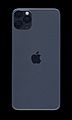 Scan of back of iPhone 11 Pro Max Space Grey