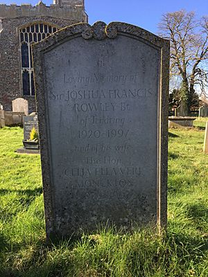 Sir Joshua Francis Rowley grave
