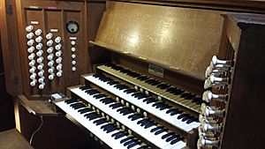 St Peter's Cathedral Organ Console
