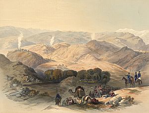 The Grove and Valley of Jugdulluk - James Rattray Plate 21