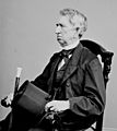 William Seward, Secretary of State, bw photo portrait circa 1860-1865