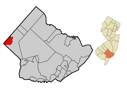 Map of Buena in Atlantic County