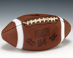 Football signed by Johnny Unitas (1991.84)