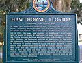 Hawthorne, Florida, historical marker (SE 221st ST)