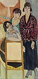 Henri Matisse, 1917, Three Sisters and The Rose Marble Table (Les Trois sœurs à La Table de marbre rose), oil on canvas, 194.3 x 96.2 cm, Barnes Foundation, Philadelphia