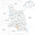 Karte Gemeinde Stetten AG 2010
