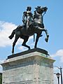 Lafayette statue, Mount Vernon Place, Baltimore, MD.jpg