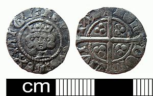 Medieval coin, half penny of Henry IV (FindID 995785)
