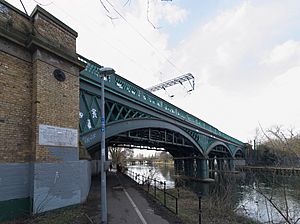 Peterborough 1850 iron bridge