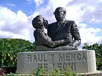 Raúl Leoni and Doña Menca
