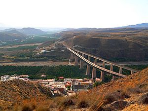 View of Santa Fe de Mondújar