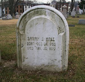 SarahJHaleGrave