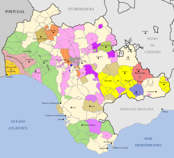 Location of Seville