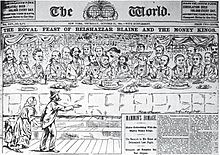 The Royal Feast of Belshazzar Blaine and the Money Kings (1884) 2
